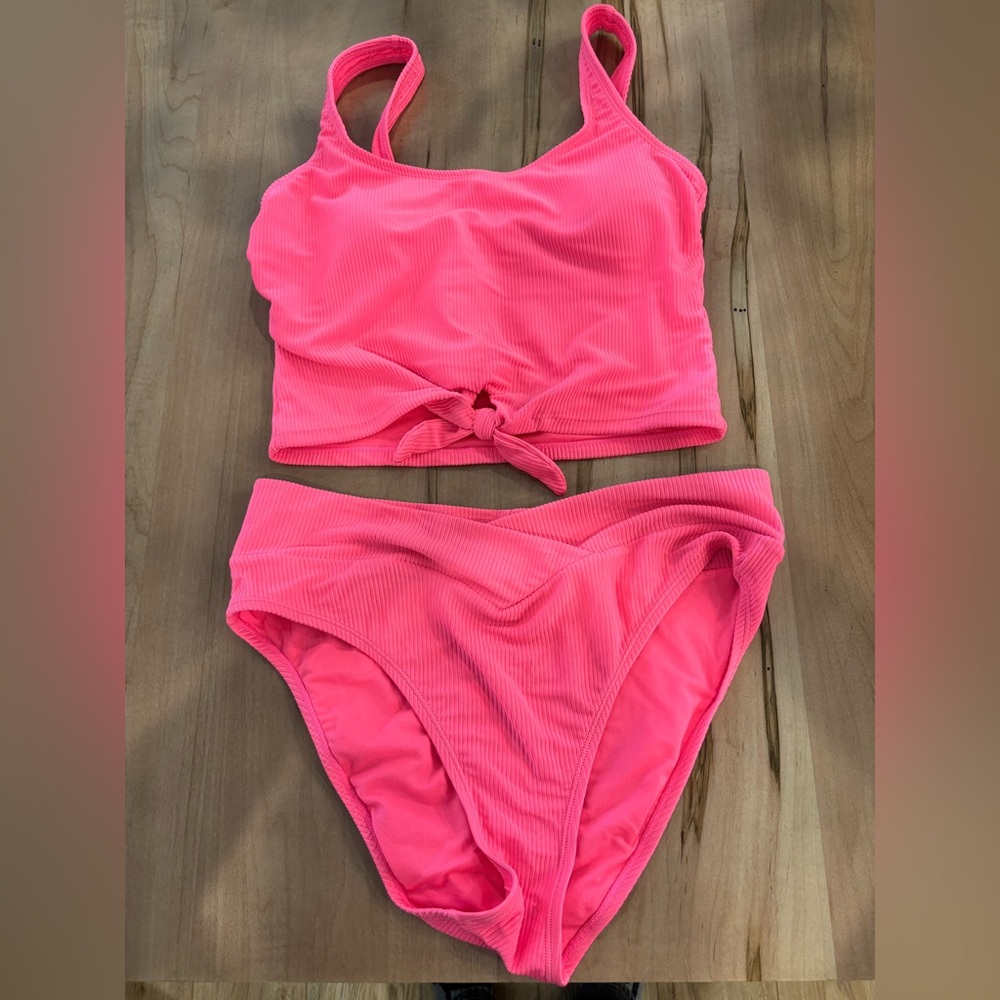 Vibrant Pink Bikini Set